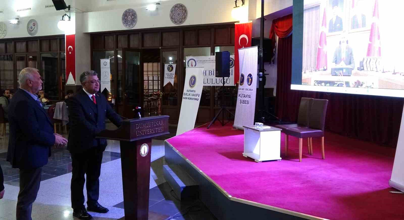 Bakan Çiftçi, Kütahya’daki iftar programına canlı bağlantı ile katıldı