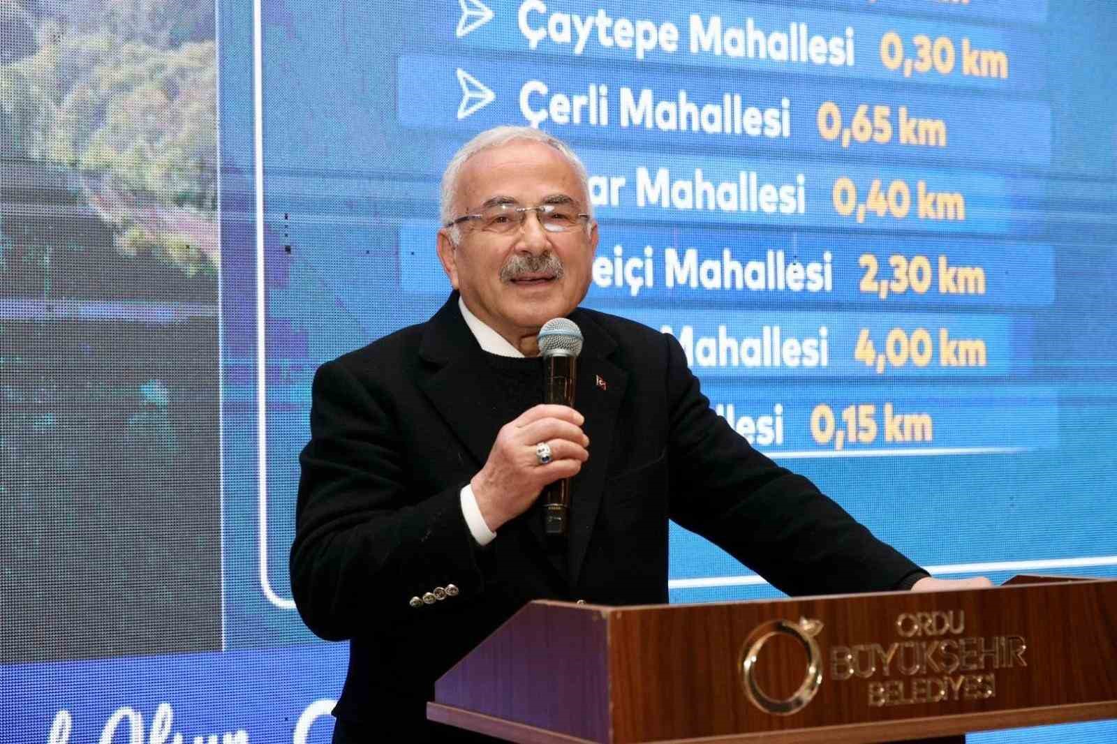 Başkan Güler: "19 ilçede Ordu üst kimliği ile hareket ediyoruz"
