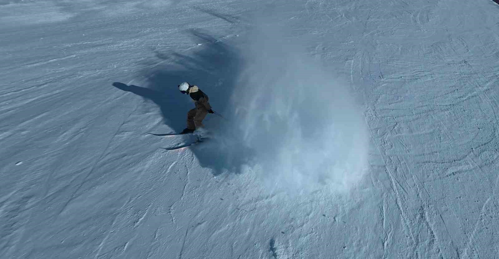 Türkiye’nin en dik pisti Ejder; kar, güç ve adrenalin