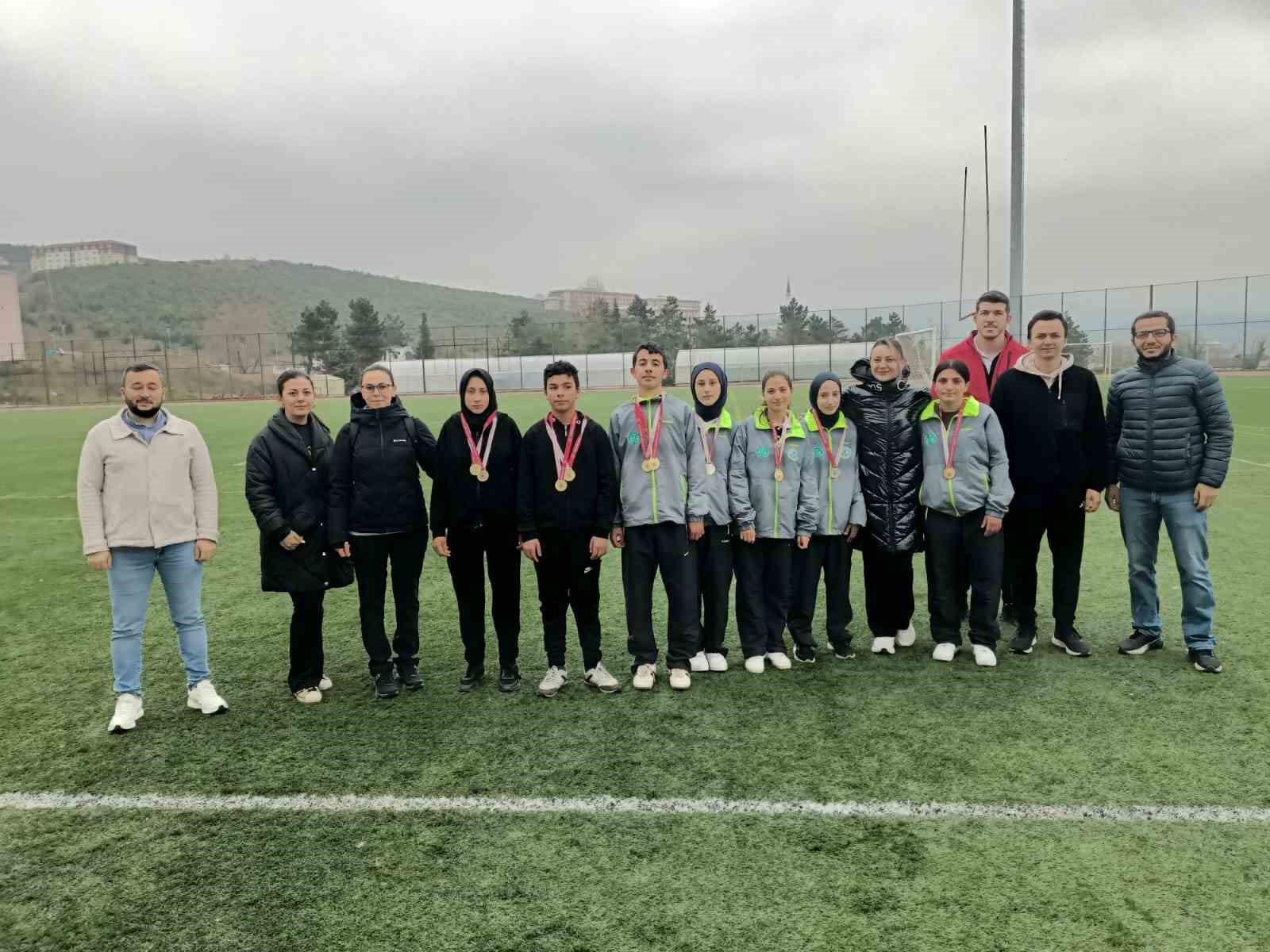 Özel sporcular atletizm müsabakaları Düzce’de yapıldı