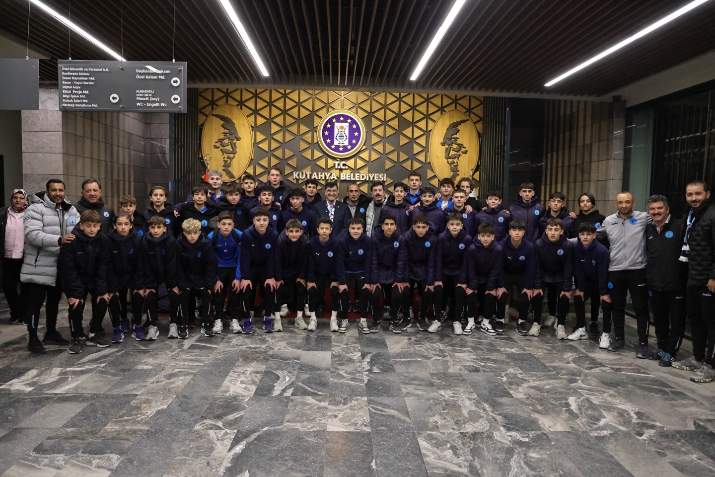 Kütahyaspor U-15 takımı namağlup şampiyon oldu