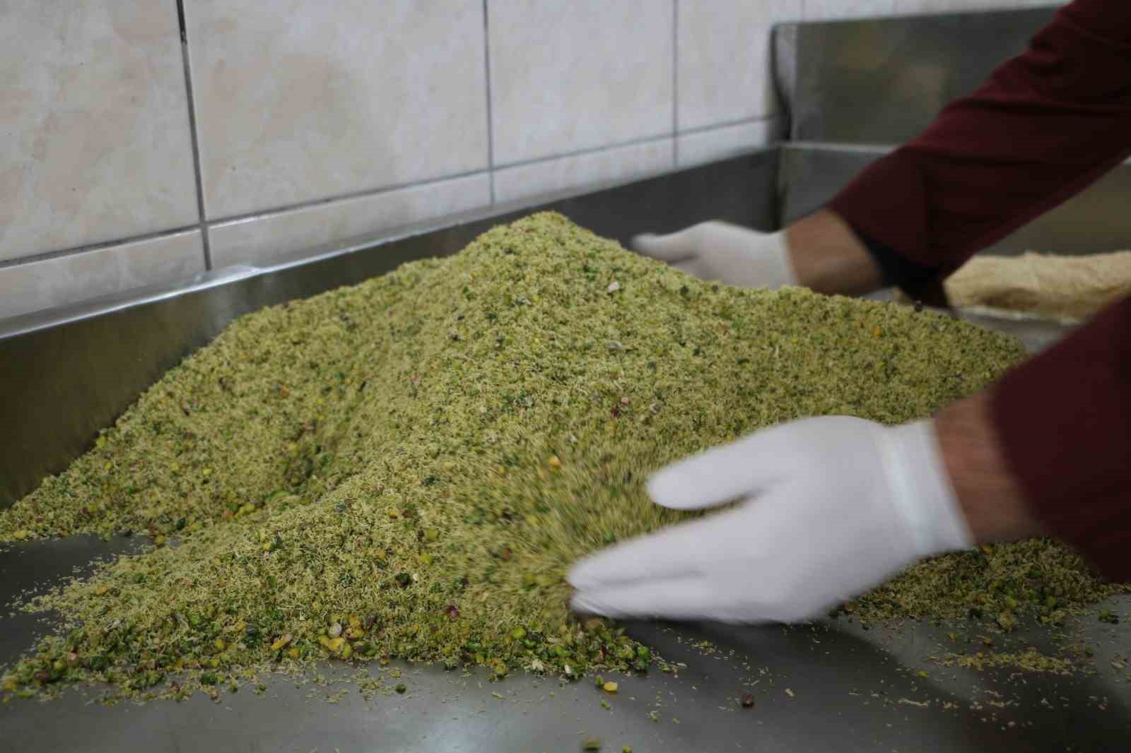 Ramazan Bayramında tatlıcılar hedef büyüttü: Tam 25 ton