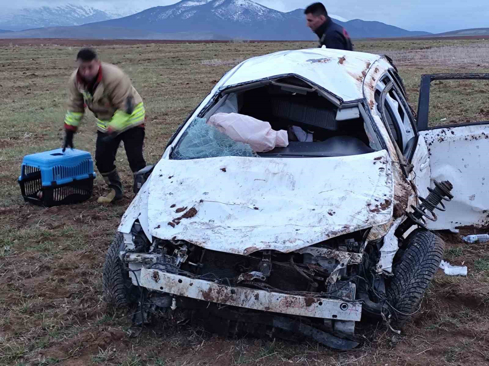 Afşin-Göksun karayolunda kaza: 2 yaralı