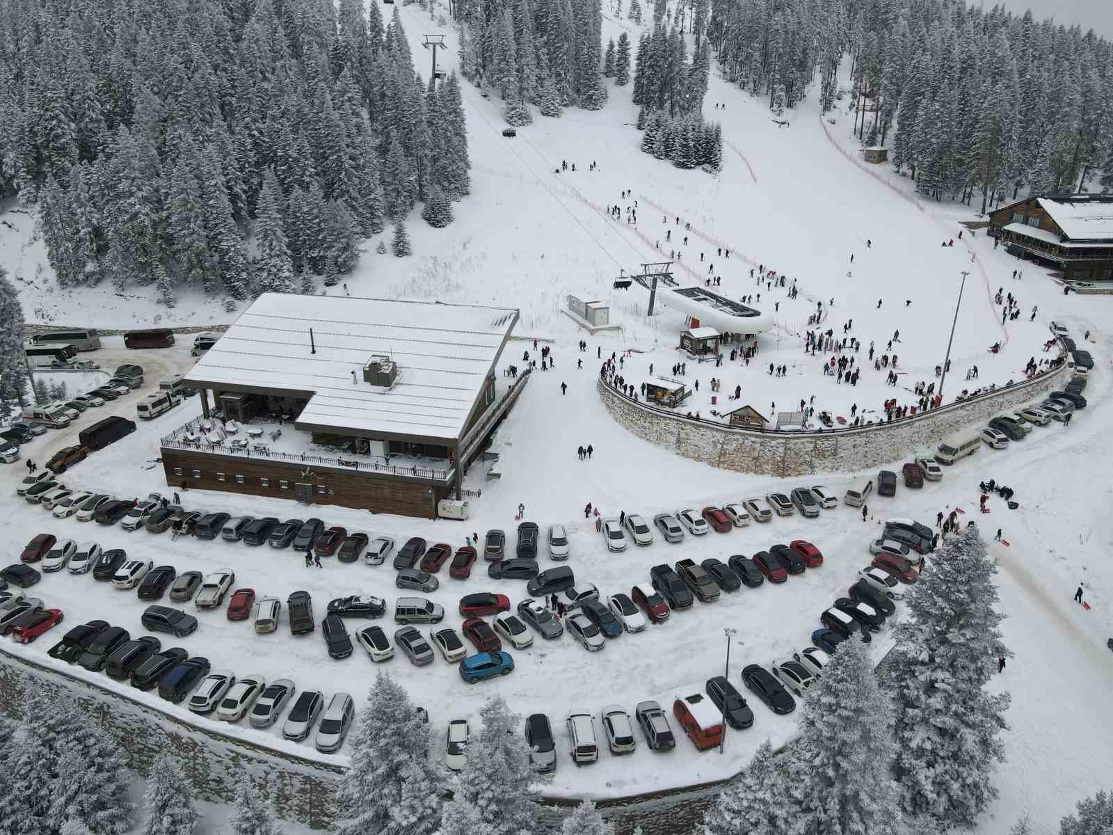 Batı Karadeniz’in en uzun pistine sahip Ilgaz Dağı, bayram tatilinde kayak severleri ağırlayacak