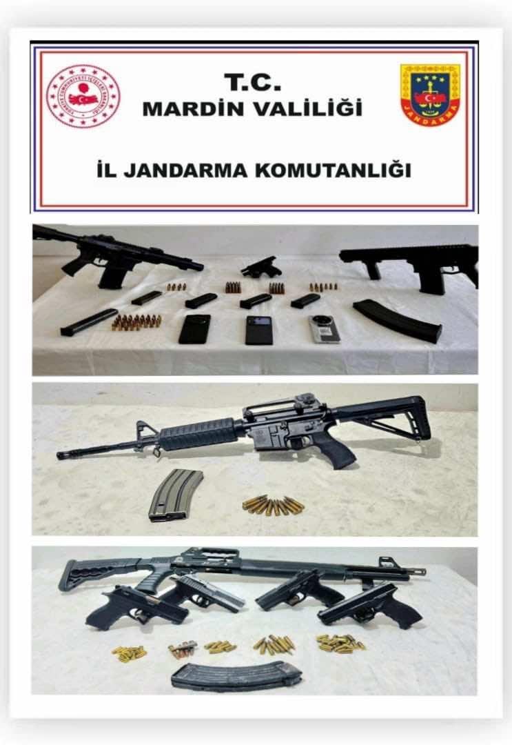 Mardin’de kaçak silah operasyonu: 2 tutuklama
