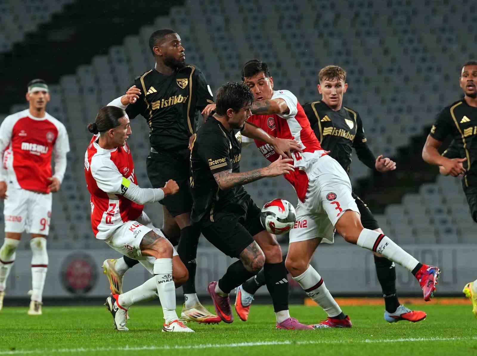 Kayserispor ile Karagümrük 10.randevuda