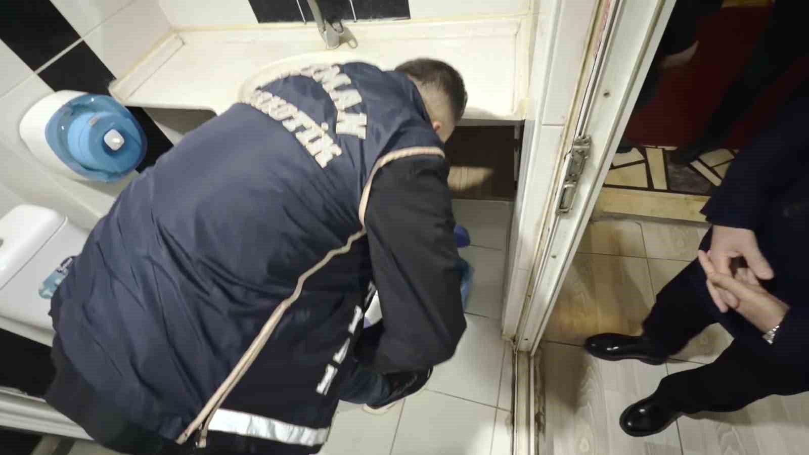 Batman’da otel odasında 514 gram metamfetamin ele geçirildi