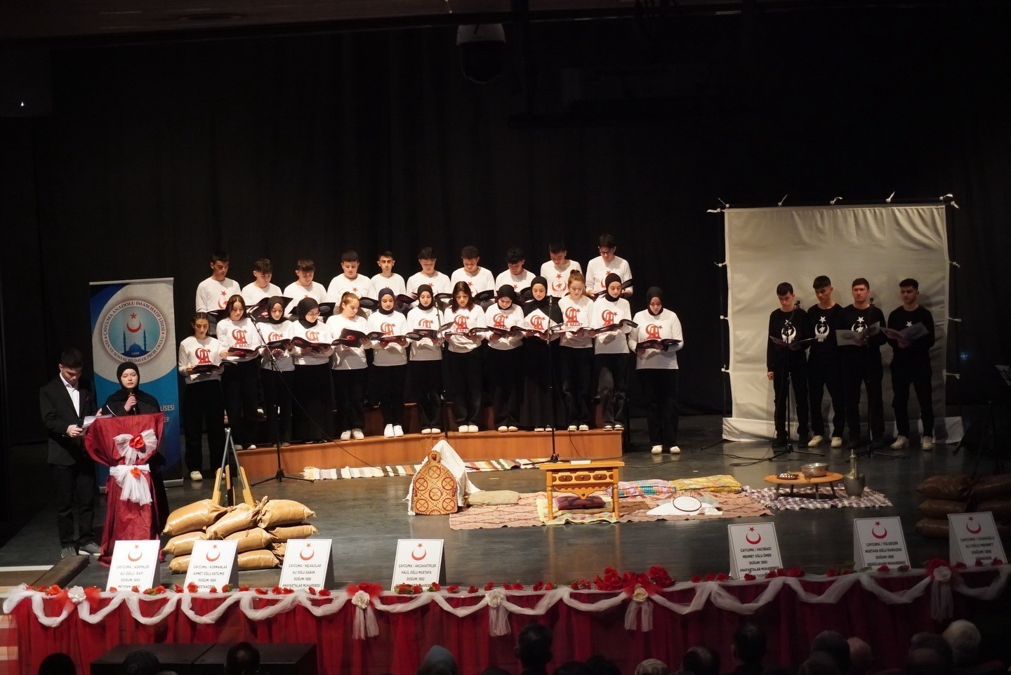 Çaycuma’da Çanakkale şehitleri düzenlenen programla anıldı