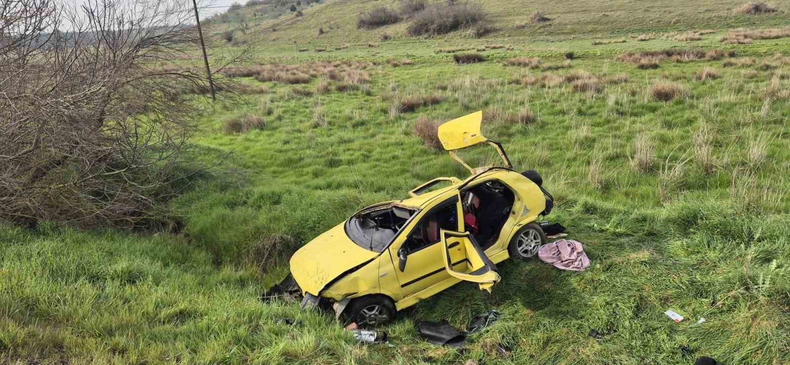 Susurluk’ta trafik kazası: 1 yaralı