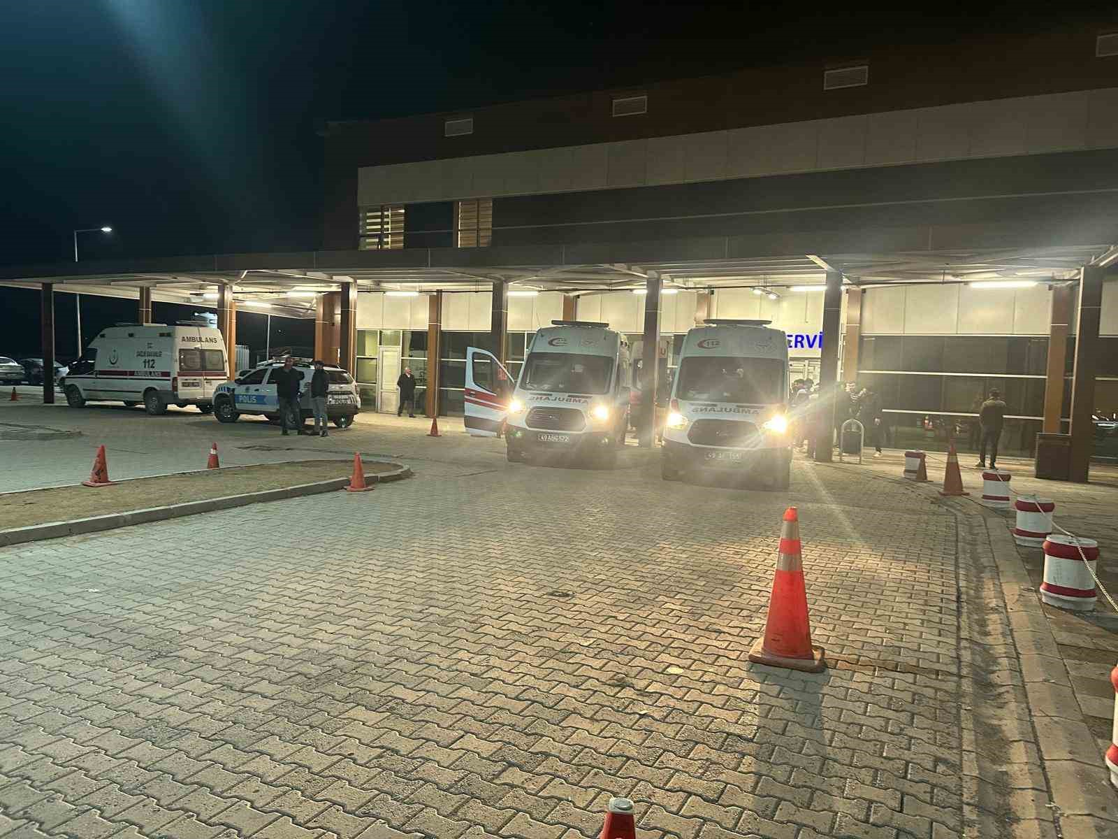 Malazgirt’te silahlı kavga: 5 yaralı