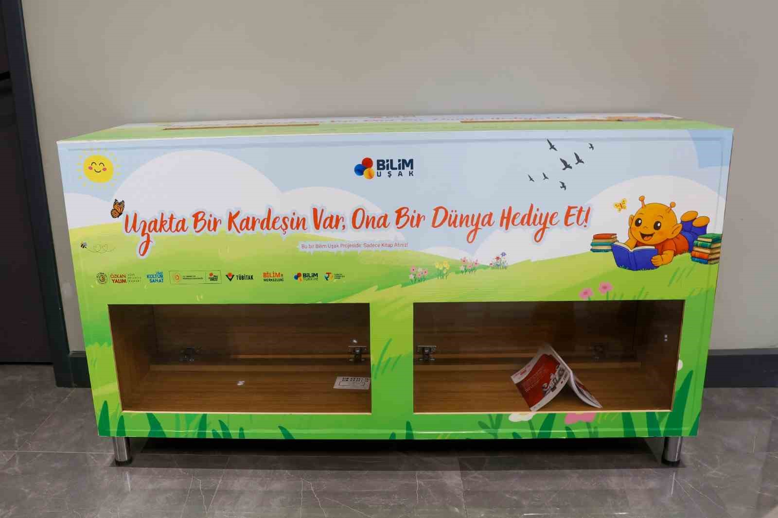 Uşak Belediyesi’nden "Kitap Kumbarası" projesi