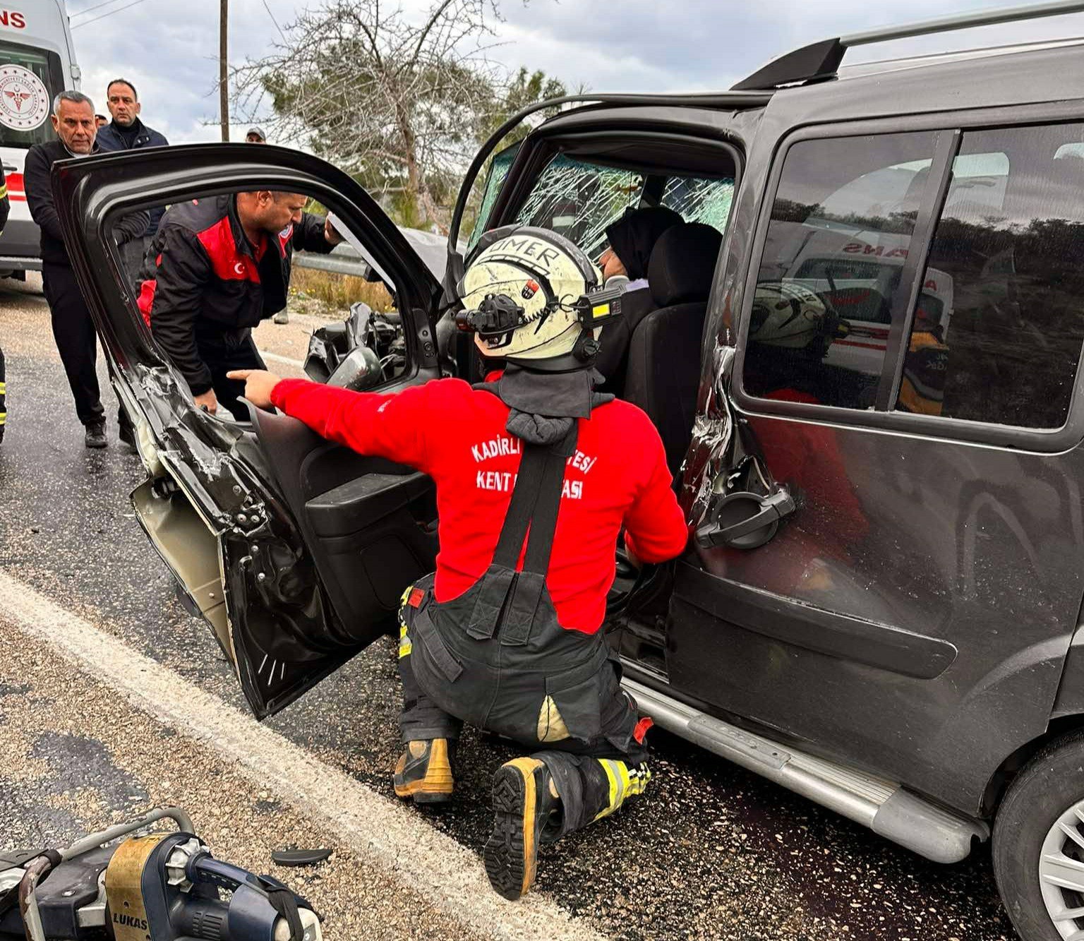 Osmaniye’de trafik kazası 1 ölü 3 yaralı