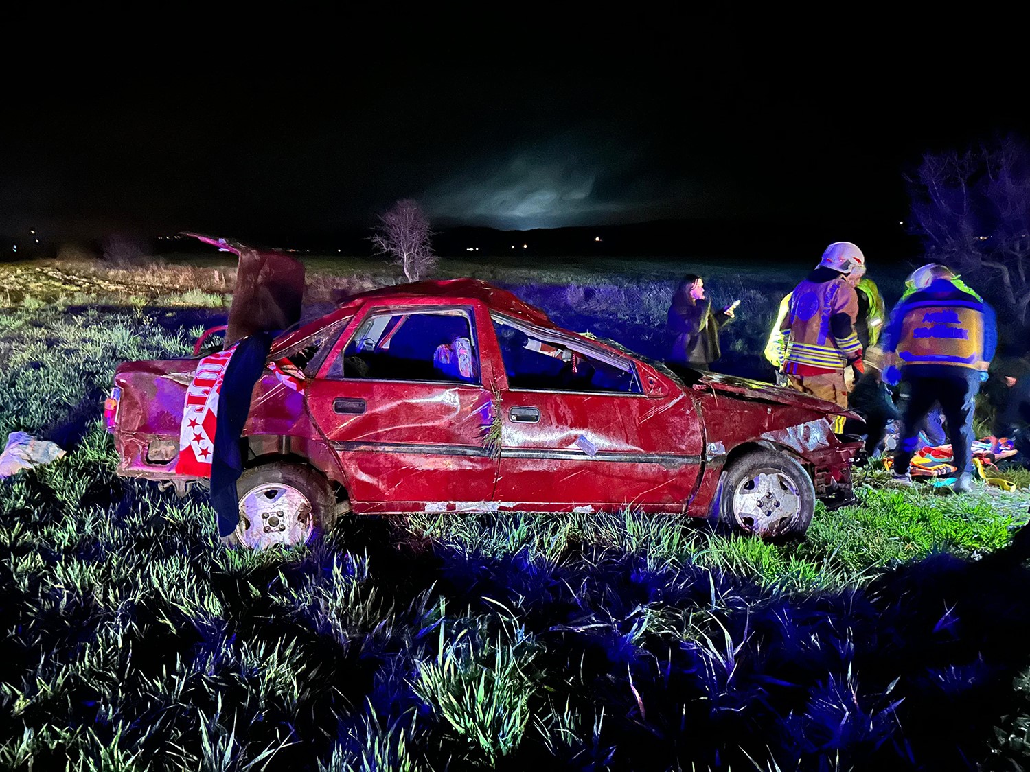 Bayram arifesinde feci kaza: 1 ölü, 1’i ağır 3 yaralı