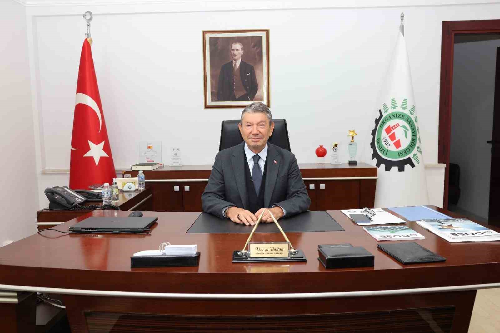 Denizli OSB Başkanı Baltalı gazetecilerin bayramını kutladı