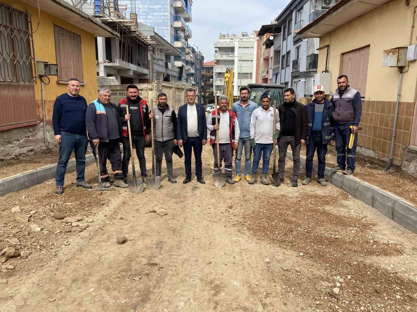 Alaşehir’de asfalt sezonu açıldı