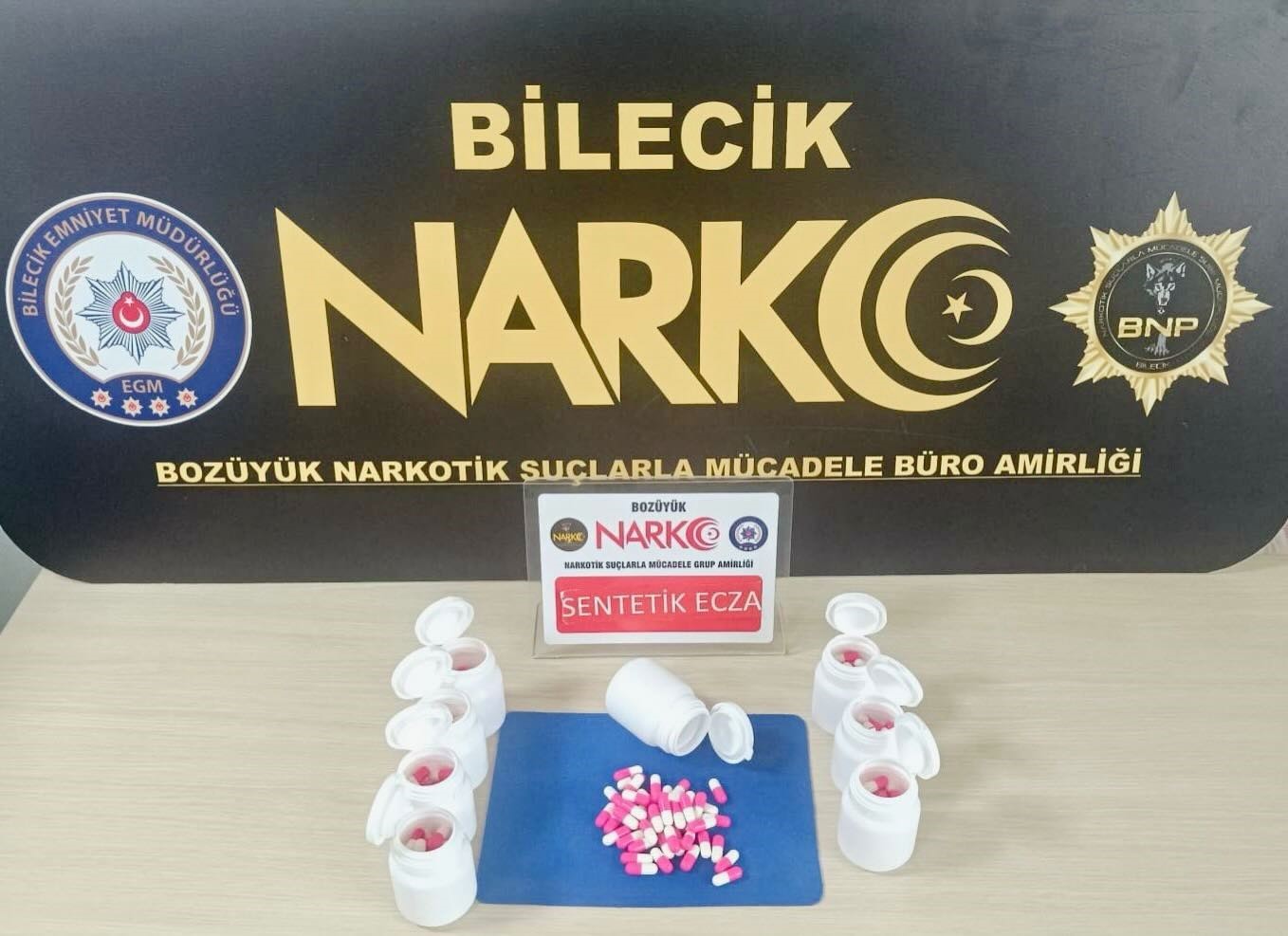 Bilecik’te uyuşturucu operasyonu: 1 gözaltı