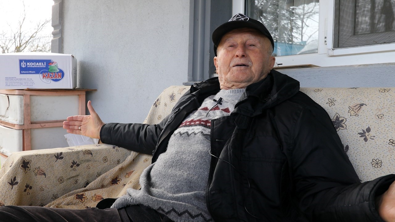 Yemek yapamayan 86 yaşındaki Necmettin dedenin imdadına "Gönül Kazan" yetişti