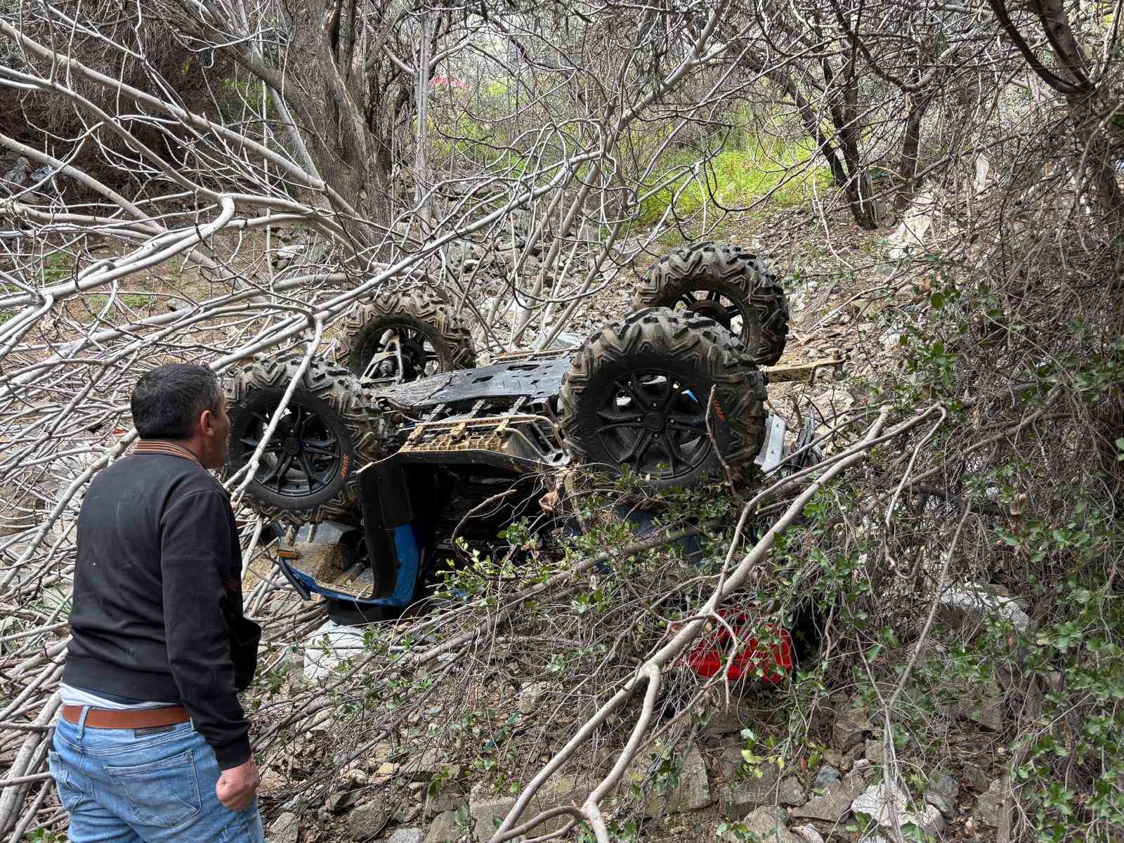 Balıkesir’de ATV kazası: 2 yaralı