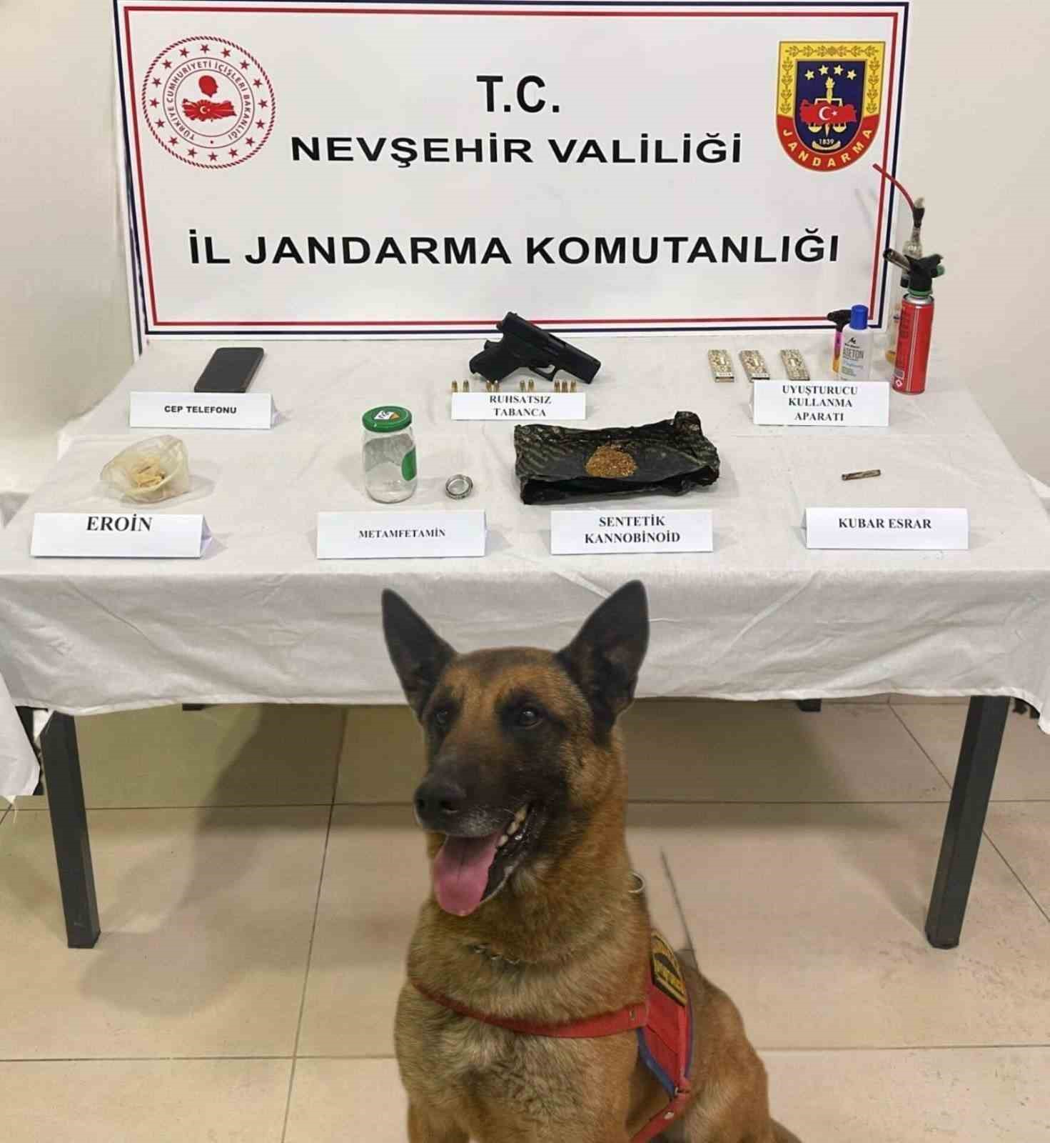 Nevşehir’de uyuşturucu operasyonu: 1 şüpheli yakalandı