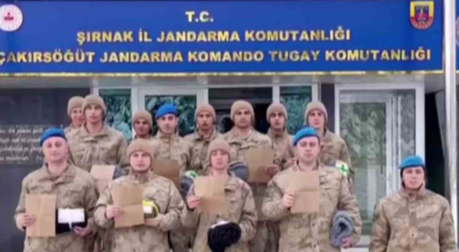 Minik yüreklerden Mehmetçiğe sıcak dokunuş