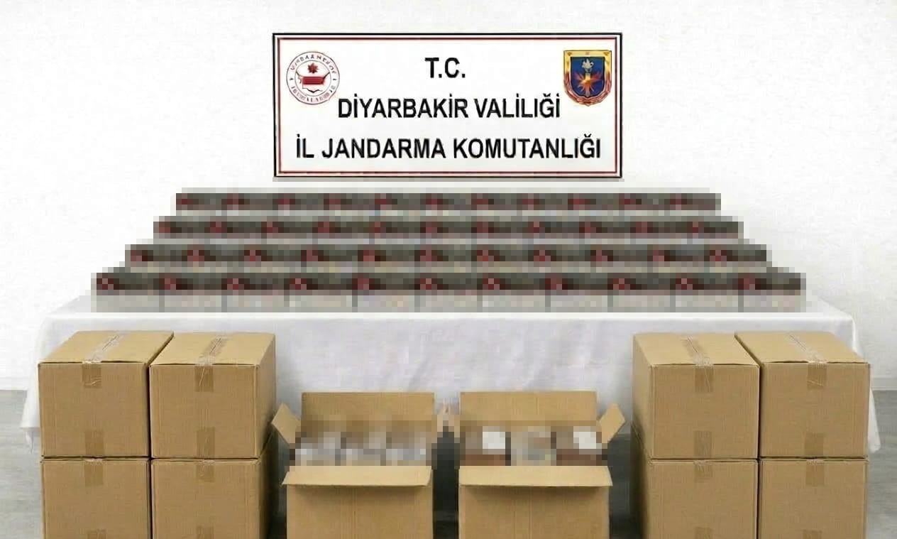 Diyarbakır’da kaçakçılık operasyonları: 61 kişi hakkında işlem yapıldı