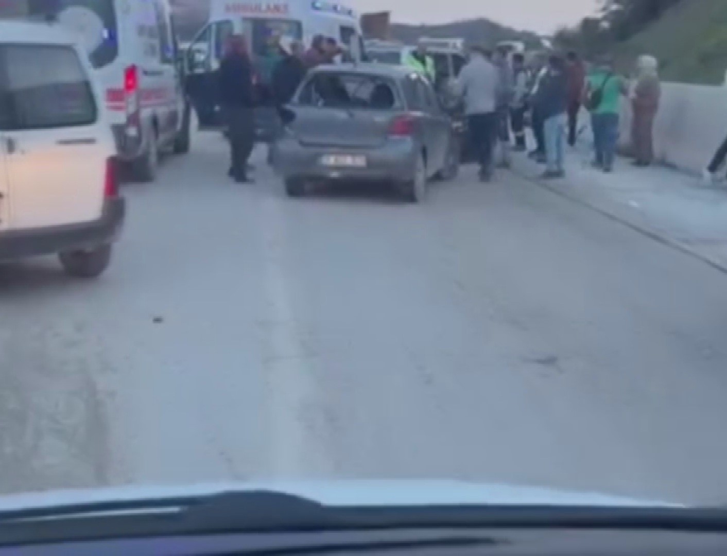 Hatay’da otomobille çarpışan motosiklet sürücüsü hayatını kaybetti
