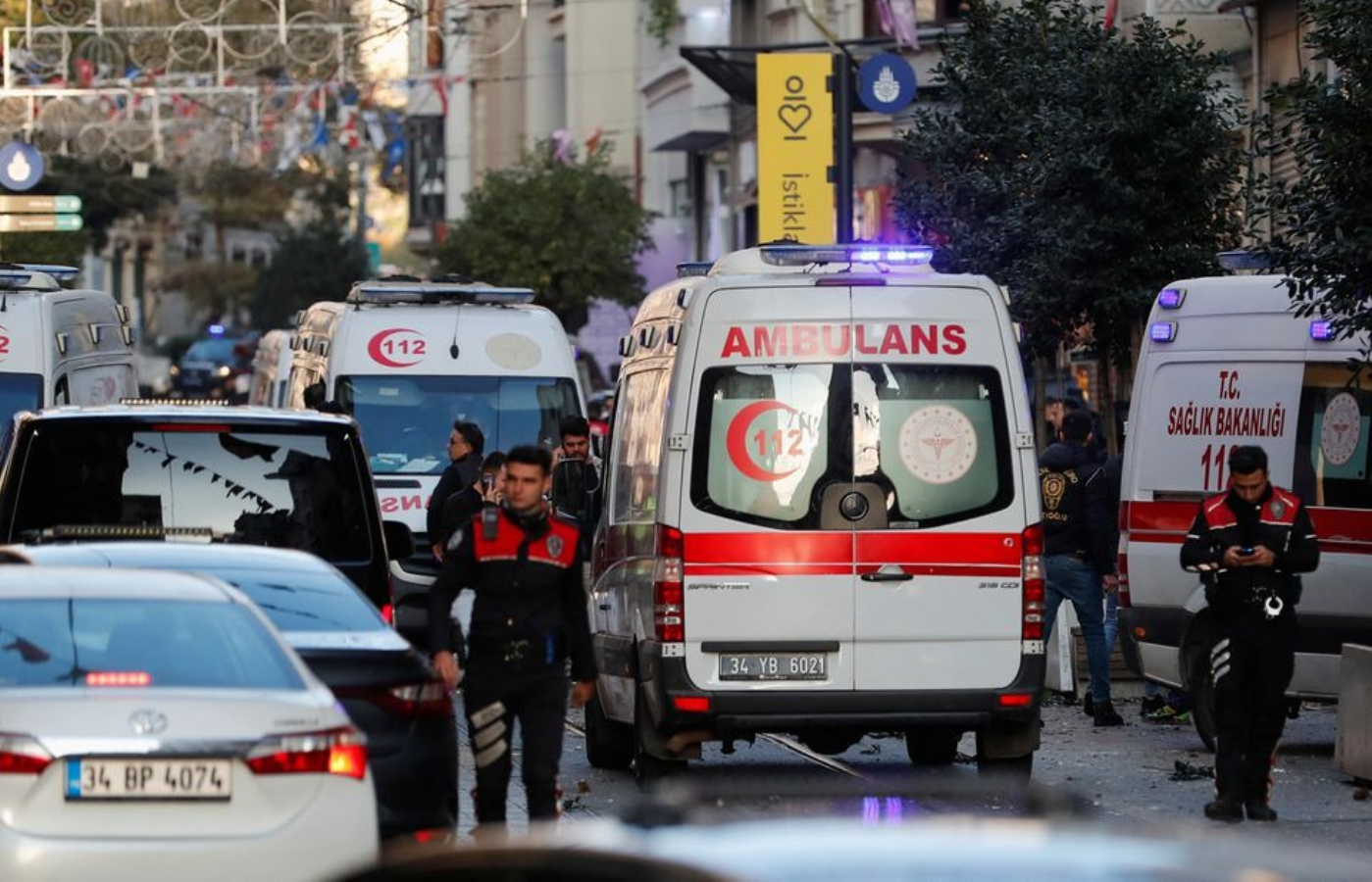 İstanbul'daki patlamayla ilgili dünyadan taziye mesajları: 'Türkiye'deki kardeşlerimizin yanındayız'