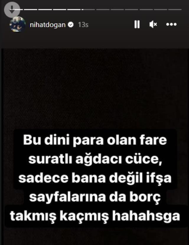 5 milyon TL harcadığı güzellik merkezini devreden Nihat Doğan, öfke kustu: Fare suratlı cüce, seni rezil edeceğim