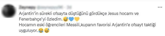 Ortalık yıkıldı! Dünya Kupası'nda Messi'nin maçını izleyen herkes Jorge Jesus paylaşımı yapıyor