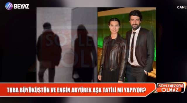 Bomba iddia: Tuba Büyüküstün ve Engin Akyürek aşk yaşamaya başladı