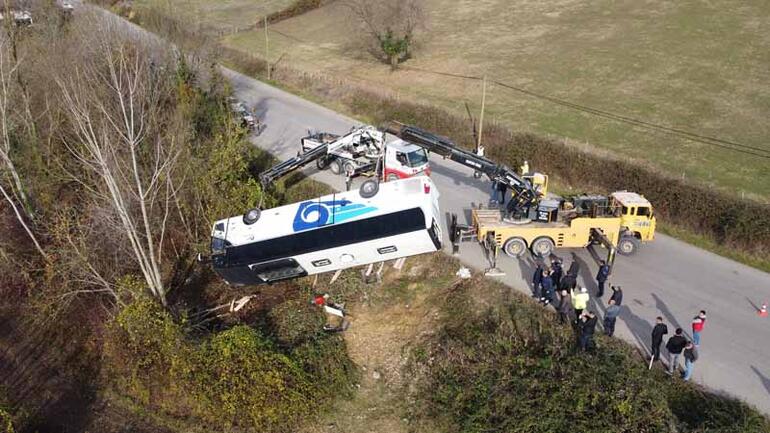 Bartın'da 40 kişinin yaralandığı otobüs kazasında şoför tutuklandı