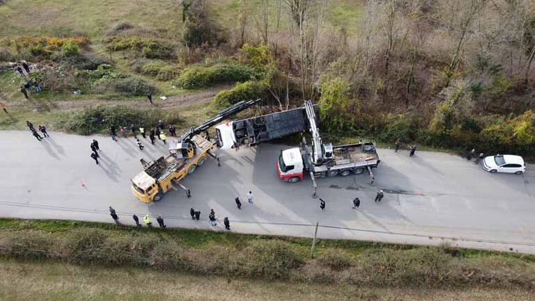 Bartın'da 40 kişinin yaralandığı otobüs kazasında şoför tutuklandı