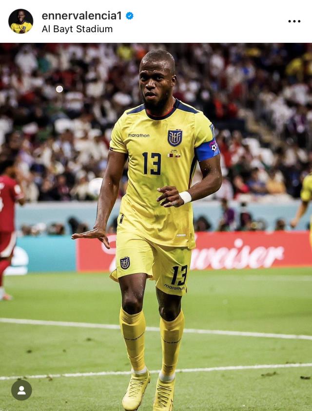 Enner Valencia'yı artık dünya tanıyor! 1 saat içinde ulaştığı takipçi sayısı inanılmaz