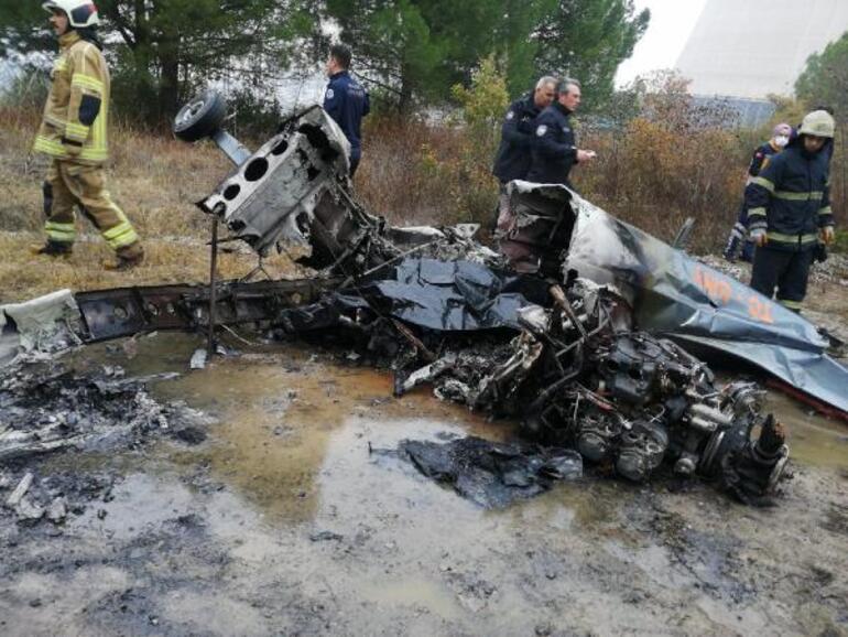 Bursa'daki tek motorlu uçak kazası öncesi son görüntüleri ortaya çıktı