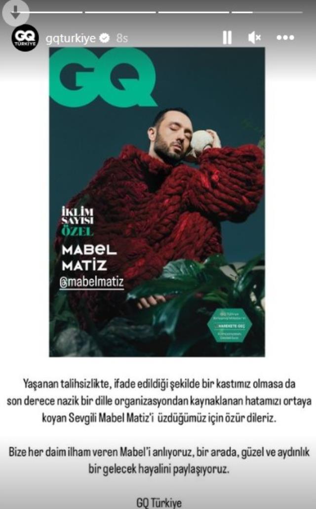 Yazar Arda Erel, Mabel Matiz'in ardından GQ ile yaşadığı olayı anlattı: LGBT hakları savunmamamı istediler