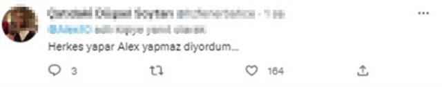 Hiç yakışmadı Alex! Yuvasına dönüş sebebi yalnızca Fenerbahçelileri değil herkesi üzdü