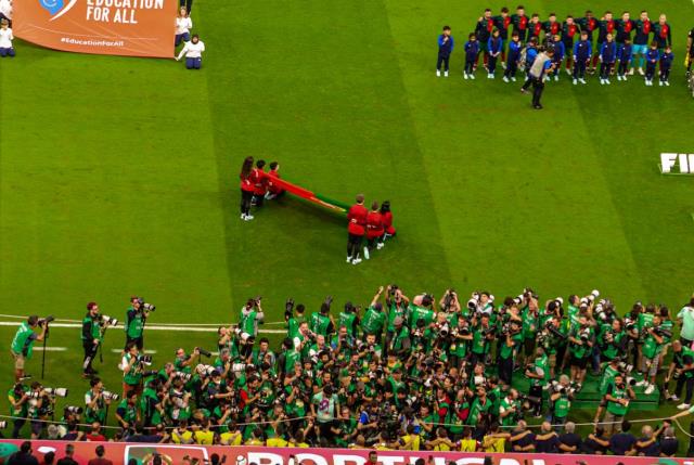 Dünya Kupası'na damga vuran an! Bu karenin ortaya çıkmasına tek bir futbolcu sebep oldu