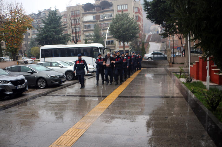 Tokat merkezli silah kaçakçılığı operasyonunda 10 şüpheli adliyede