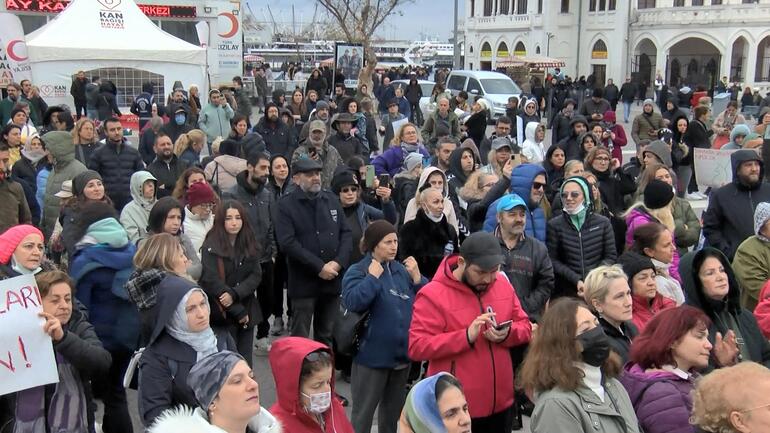 Kadıköy’de sokak hayvanları için eylem