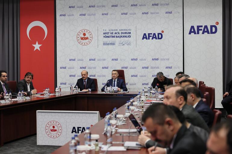 AFAD'da 'deprem koordinasyon' toplantısı