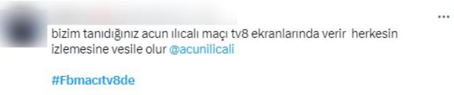 Fenerbahçe taraftarının, Sevilla maçı için Acun Ilıcalı'ya yaptığı çağrı Türkiye gündeminde