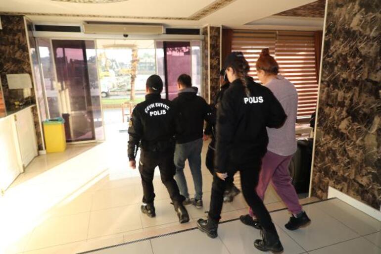 Mersin'de fuhuş operasyonunda 11 tutuklama