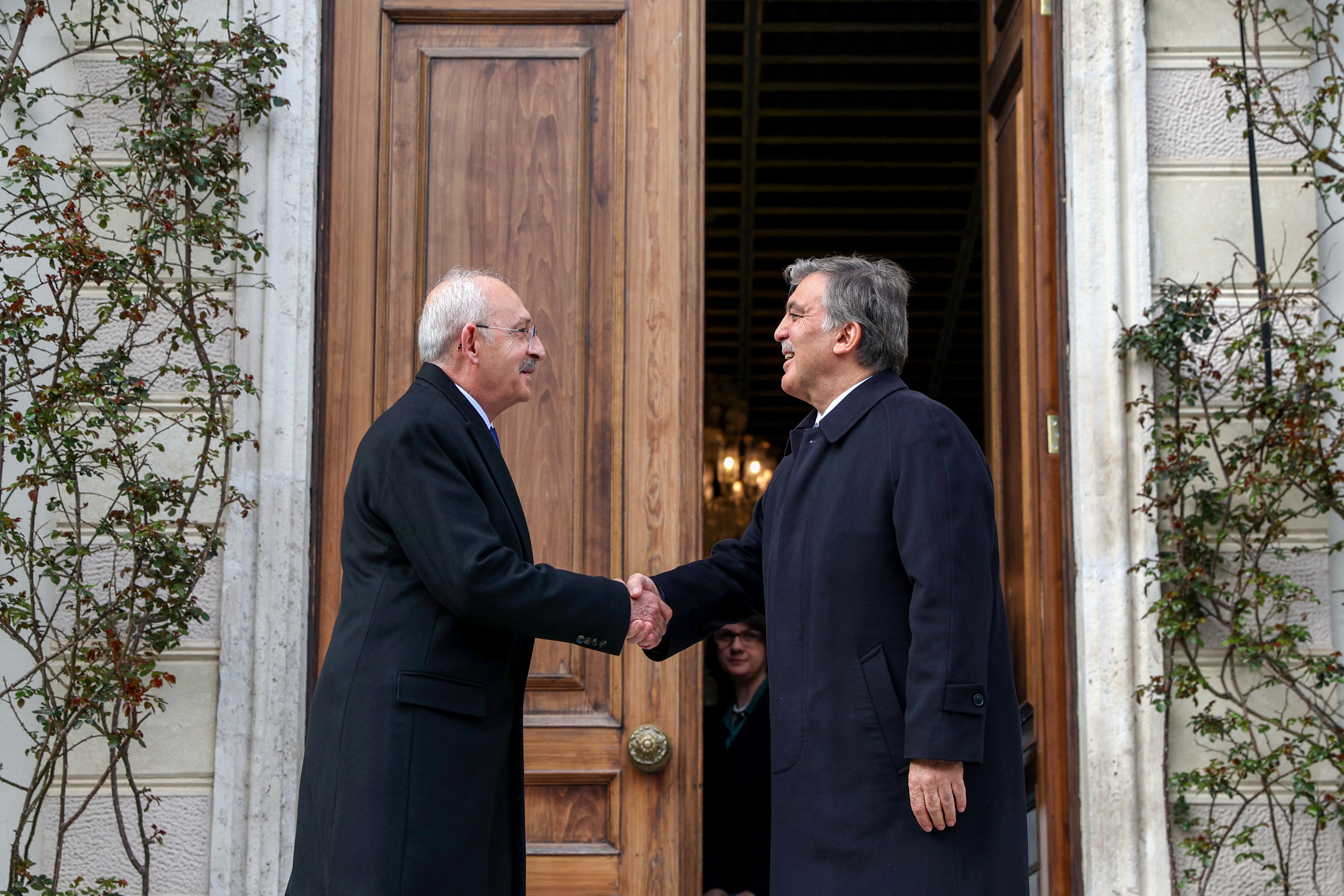 Kılıçdaroğlu, Abdullah Gül ile görüştü