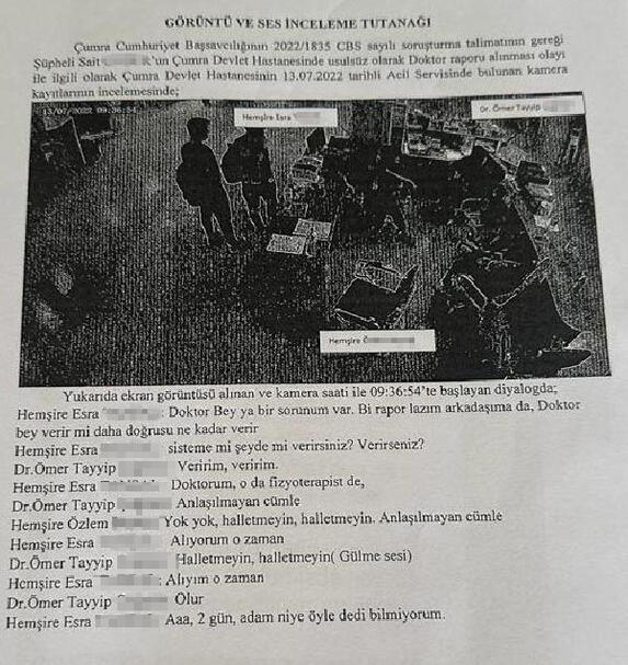 Sahte rapor alıp tatile gitti; 15 yıla kadar hapsi isteniyor