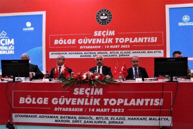 İçişleri Bakan Yardımcısı Ersoy, Diyarbakır'da seçim güvenlik toplantısında