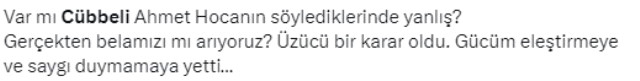 Cübbeli Ahmet Hoca, HDP'ye yönelik bedduası sonrası Twitter'da TT oldu