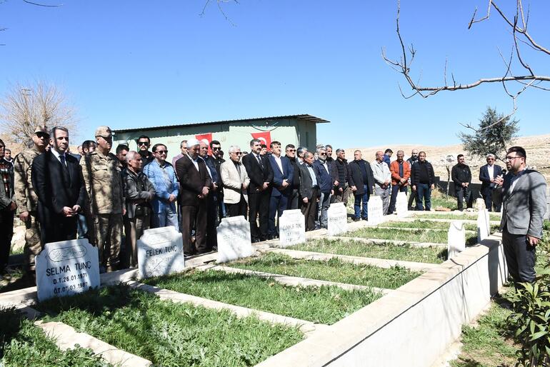 Mardin'de PKK'lı teröristlerin katlettiği 6'sı çocuk 8 kişi anıldı