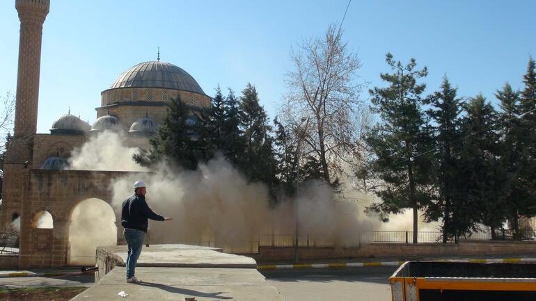 Kilis’te hasarlı minareleri yıkılan camiler, ramazanda ibadete açılacak