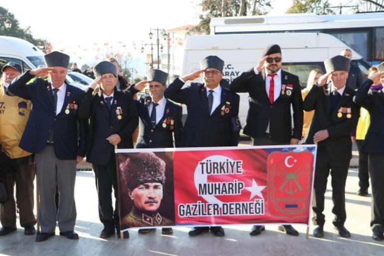 Tekirdağ'dan Çanakkale'ye '57'nci Alay Vefa Yürüyüşü' başladı