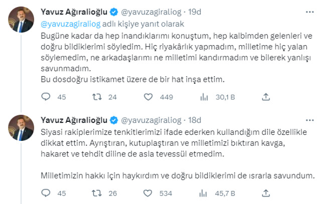 İYİ Partili Yavuz Ağıralioğlu geri adım atmıyor: Kırgın bir şekilde oy verilecek, ben bu vebale ortak olmayacağım